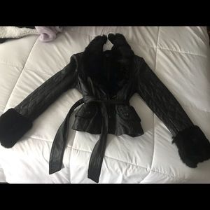 Bebe Black Jacket